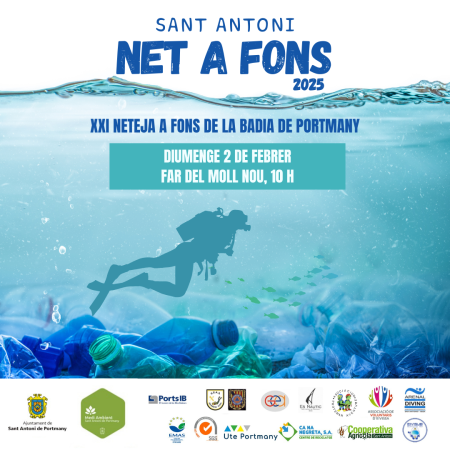 XXI Limpieza a Fondo de la bahía de Portmany