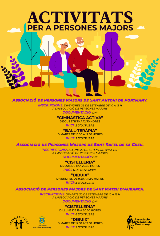  Imatge L’Ajuntament impulsa un nou programa d’activitats adreçades a la gent major del municipi