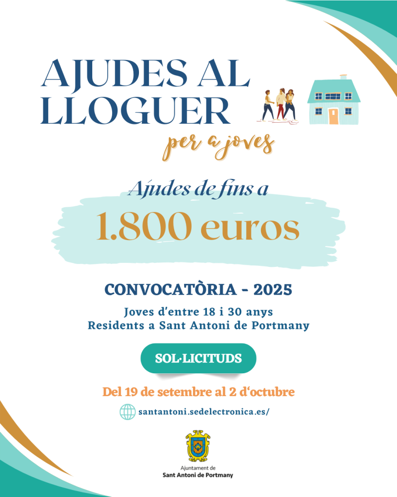  Imagen El Ayuntamiento abre la convocatoria de ayudas al alquiler para jóvenes