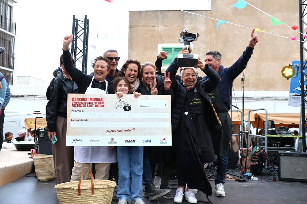  Imagen Can Barri gana la XIII edición del Concurso Mundial de Arroz de Matanzas Festes de Sant Antoni