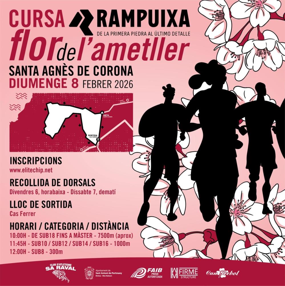  Imatge La Cursa Rampuixa Flor de l’Ametller celebra la seva 14a edició aquest diumenge a Santa Agnès de Corna