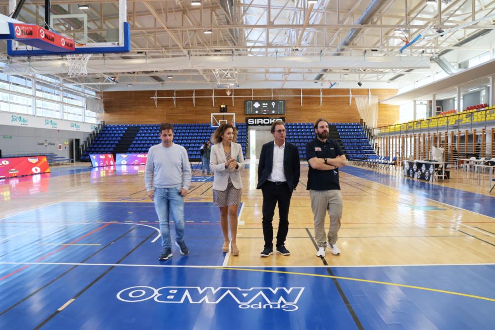  Imagen L'Ajuntament finalitza les obres de reforma de Sa Pedrera amb la instal·lació de les noves graderies