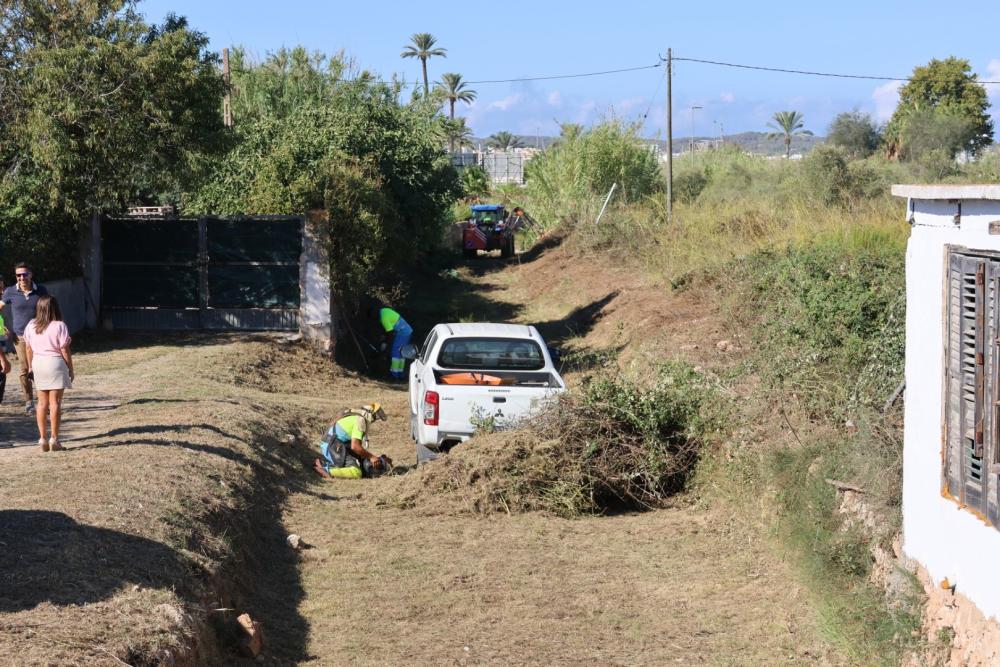  Imagen El Ayuntamiento realiza la limpieza anual de los torrentes del municipio
