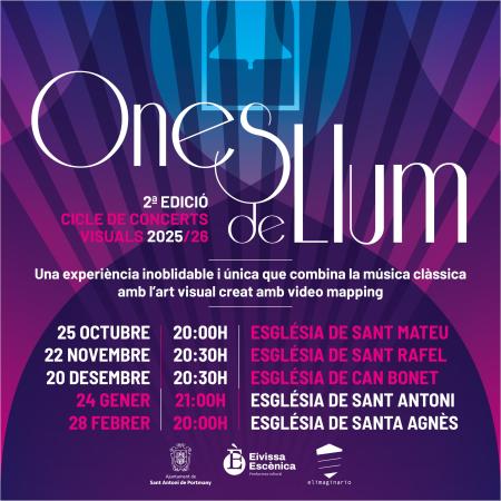 ‘Ones de llum’ proposa un viatge per la música vocal i instrumental amb arpa, violí, cello i soprano a l’església de Sant Antoni el 24 de gener