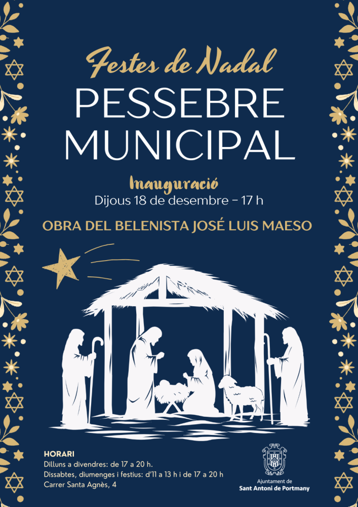  Imagen El pessebre municipal de Sant Antoni s’inaugurarà el dijous 18 de desembre