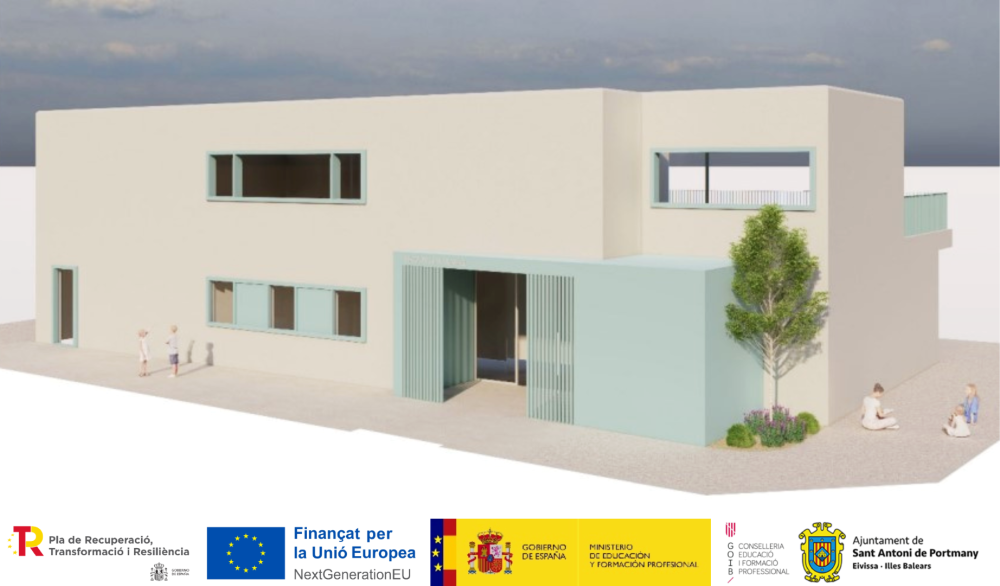  Imagen El Ayuntamiento de Sant Antoni saca a licitación la construcción de la nueva escoleta de Sant Rafel