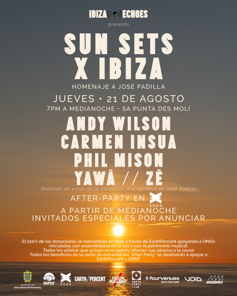  Imatge SUN SETS x IBIZA: un homenatge a José Padilla i a la cultura del sunset com a patrimoni cultural immaterial d’Eivissa