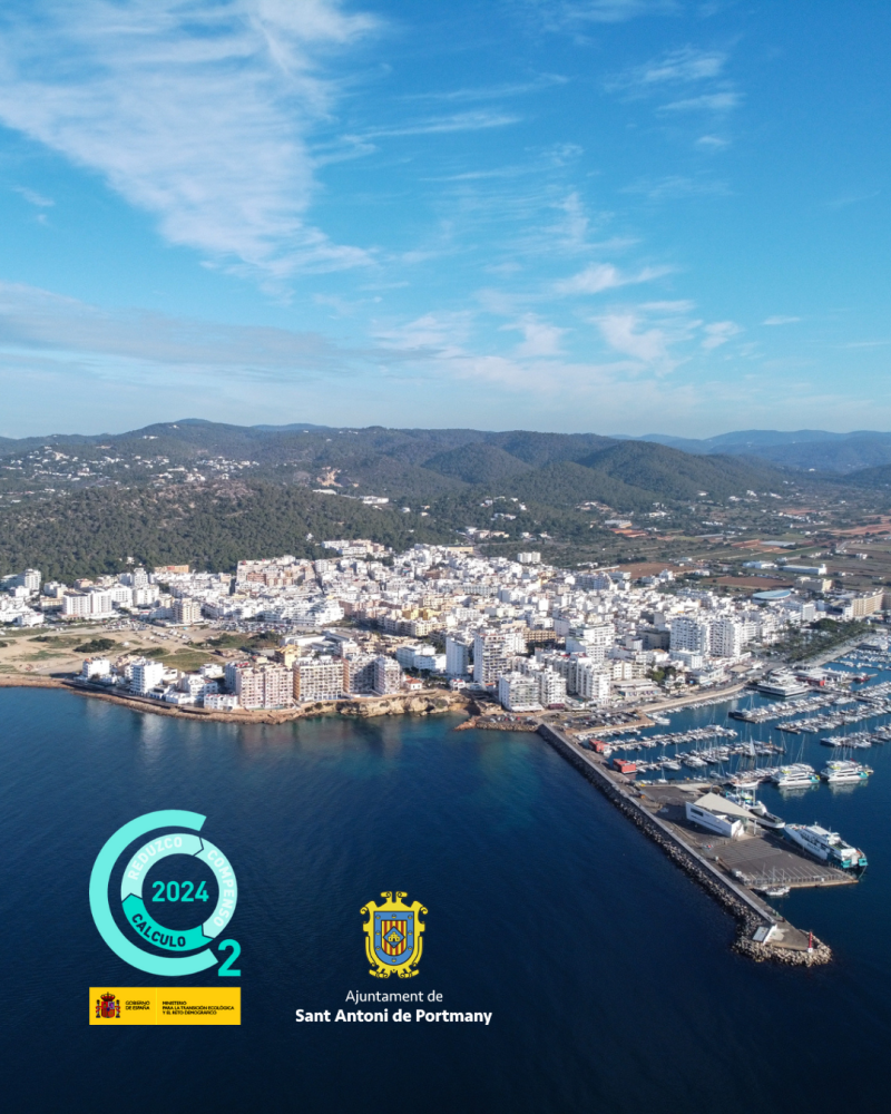  Imagen El Ayuntamiento de Sant Antoni obtiene el sello “Calculo” del Ministerio para la transición ecológica por su compromiso ambiental