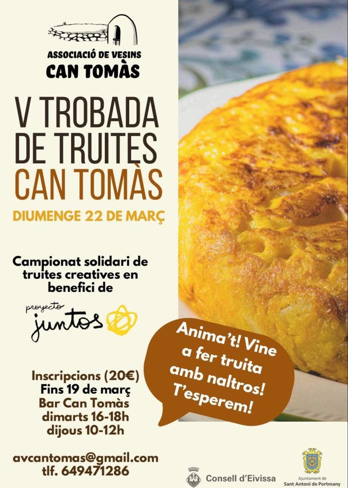  Imagen La Asociación de Vecinos de Can Tomàs celebra la V Trobada de Truites con la novedad del primer Concurso Creativo